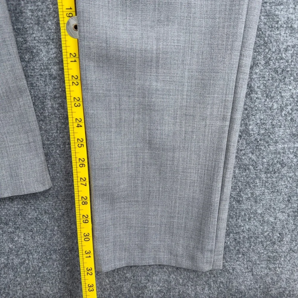 J.Crew Thompson Voyager Dress Pants Mens 34x32 Gray Slim Fit
